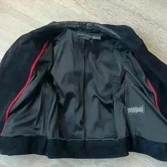 Alice + Olivia Miles Suede Jacket - Picture 9 of 9